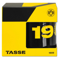 Borussia Dortmund Tasse - 1909 - schwarzgelb Kaffeetasse BVB 09