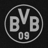 Borussia Dortmund Poloshirt schwarz mit grauem Emblem | Polo Shirt | BVB 09 | Gr. S bis XXL