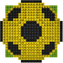 Borussia Dortmund 3D Puzzle Fussball BRXLZ Bausteine Set BAU-Set BVB 09