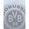 Borussia Dortmund Sticker - Spiegelfolie -  Ø 8 cm Aufkleber Logo BVB 09