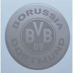 Borussia Dortmund Sticker - Spiegelfolie -  Ø 8 cm Aufkleber Logo BVB 09