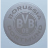 Borussia Dortmund Sticker - Spiegelfolie -  Ø 8 cm Aufkleber Logo BVB 09