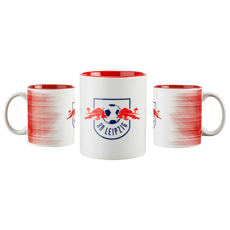 RB Leipzig Tasse - Striker - rot/weiß Kaffeebecher RBL