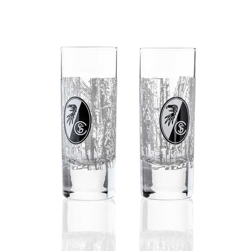 SC Freiburg Schnapsglas - Münster - 2er Set Shot Glas