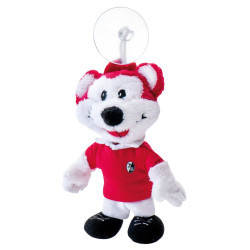 SC Freiburg Maskottchen Füchsle mit Saugnapf 14 cm