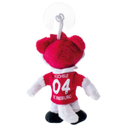 SC Freiburg Maskottchen Füchsle mit Saugnapf 14 cm