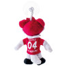 SC Freiburg Maskottchen Füchsle mit Saugnapf 14 cm