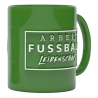 VfL Wolfsburg Tasse Relief - Arbeit Fußball Leidenschaft - grün AFL Kaffeetasse