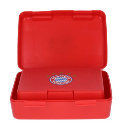 FC Bayern München Brotdose - 5 Sterne - 2er-Set Brotbüchse | Rot | Frühstücksbox FCB