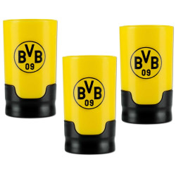 Borussia Dortmund 3er Set Flaschenaufsatz Taste Hero Bierflaschen-Zapfhahn BVB 09