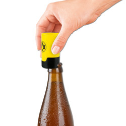 Borussia Dortmund 3er Set Flaschenaufsatz Taste Hero Bierflaschen-Zapfhahn BVB 09
