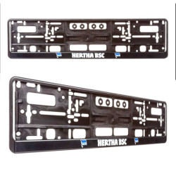 Hertha BSC Berlin Kennzeichenhalter 2er-Set Nummernschildhalter Kennzeichenrahmen