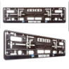 Hertha BSC Berlin Kennzeichenhalter 2er-Set Nummernschildhalter Kennzeichenrahmen