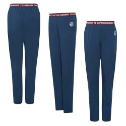 FC Bayern München Herren Schlafanzug weiß-bordeaux-navy FCB - diverse Größen