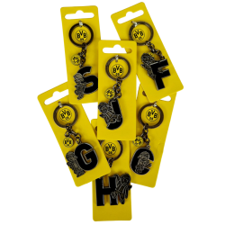Borussia Dortmund Schlüsselanhänger Buchstaben mit Engel A-Z Anhänger BVB 09