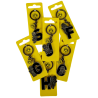 Borussia Dortmund Schlüsselanhänger Buchstaben mit Engel A-Z Anhänger BVB 09