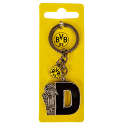 Borussia Dortmund Schlüsselanhänger Buchstaben mit Engel A-Z Anhänger BVB 09