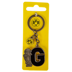 Borussia Dortmund Schlüsselanhänger Buchstaben mit Engel A-Z Anhänger BVB 09
