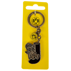 Borussia Dortmund Schlüsselanhänger Buchstaben mit Engel A-Z Anhänger BVB 09