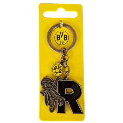 Borussia Dortmund Schlüsselanhänger Buchstaben mit Engel A-Z Anhänger BVB 09