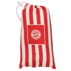 FC Bayern München Microfaser Strandtuch  - Streifen - im Beutel 90 x 160 cm FCB