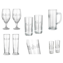 1. FC Köln Glas - Relief - Schnapsglas | Pilstulpe | Weizenbierglas | Bierkrug | Trinkglas