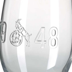 1. FC Köln Glas - Relief - Schnapsglas | Pilstulpe | Weizenbierglas | Bierkrug | Trinkglas