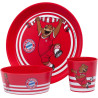FC Bayern München Berni Kindergeschirr 3-teilig Kleiner Teller + Schale + Becher FCB