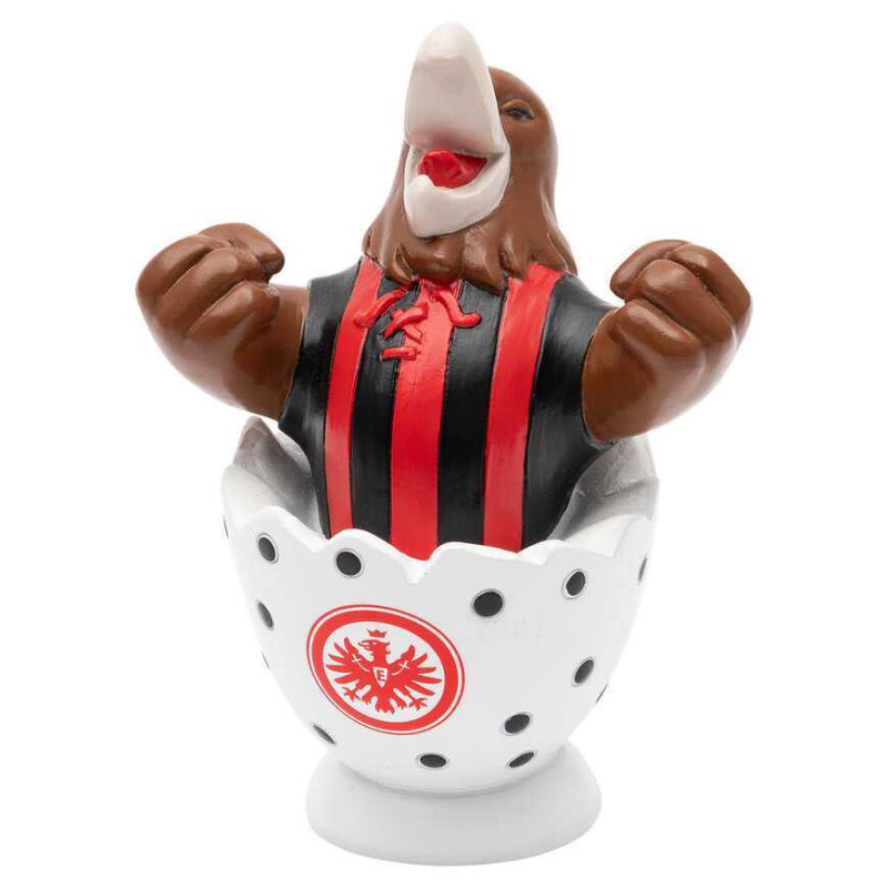 Eintracht Frankfurt Osterattila Maskottchen im Ei Figur Attila SGE