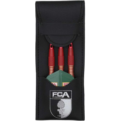 FC Augsburg Steeldarts Dartpfeile mit Etui und Flights Dart Pfeile