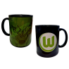 VfL Wolfsburg Zaubertasse - Wölfe - Tasse Kaffeetasse Magic Mug