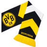 Borussia Dortmund Schal - Chevron - schwarz|gelb|weiß Strickschal Fanschal BVB 09