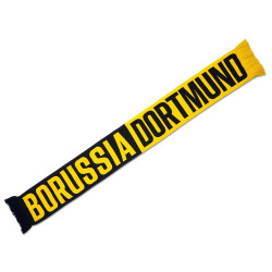 Borussia Dortmund Schal - BORUSSIA DORTMUND - schwarz|gelb Strickschal Fanschal BVB 09