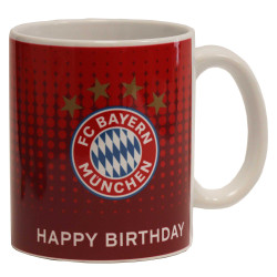FC Bayern München Sprüchetasse rot Tasse | Kaffeetasse Logo FCB - diverse Ausführungen