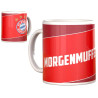 FC Bayern München Sprüchetasse rot Tasse | Kaffeetasse Logo FCB - diverse Ausführungen