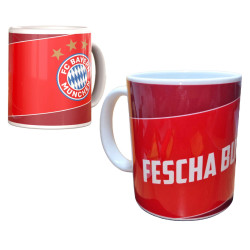FC Bayern München Sprüchetasse rot Tasse | Kaffeetasse Logo FCB - diverse Ausführungen