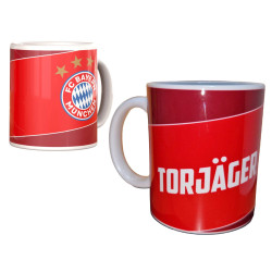 FC Bayern München Sprüchetasse rot Tasse | Kaffeetasse Logo FCB - diverse Ausführungen