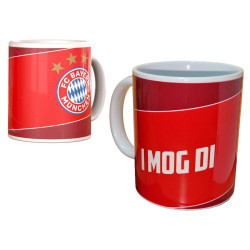FC Bayern München Sprüchetasse rot Tasse | Kaffeetasse Logo FCB - diverse Ausführungen
