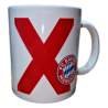 FC Bayern München Buchstaben Tasse - X - Kaffeetasse Logo FCB