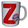 FC Bayern München Buchstaben Tasse - Z - Kaffeetasse Logo FCB
