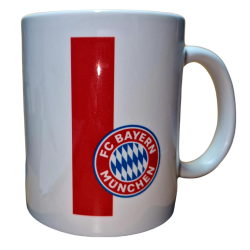 FC Bayern München Buchstaben Tasse - I - Kaffeetasse Logo FCB
