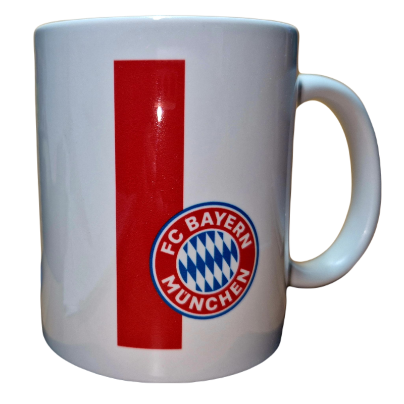 FC Bayern München Buchstaben Tasse - I - Kaffeetasse Logo FCB