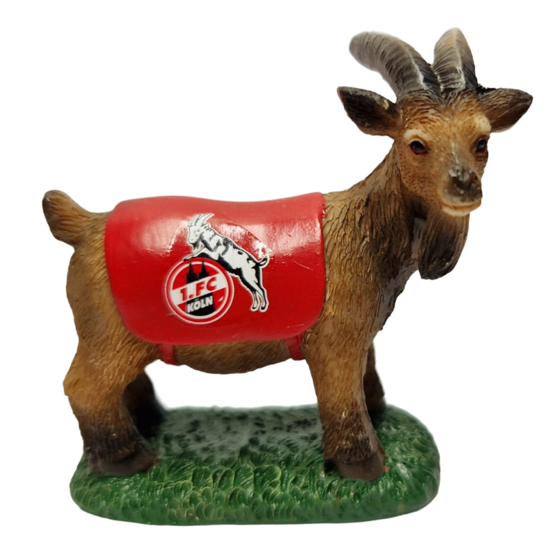 1. FC Köln Dekofigur - Hennes - Figur Maskottchen