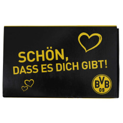Borussia Dortmund Grußkarte mit Teelicht Glückwunschkarte Karte BVB 09