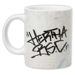 Hertha BSC Berlin Tasse - Graffiti - Kaffeetasse Kaffeebecher HBSCB