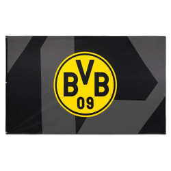 Borussia Dortmund Hissfahne schwarz 150 x 250 cm Fahne Flagge BVB 09
