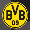 Borussia Dortmund Hissfahne schwarz 150 x 250 cm Fahne Flagge BVB 09