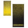 Borussia Dortmund Duschtuch - Farbverlauf - schwarzgelb | Badetuch | 70 x 140 cm | Handtuch | BVB 09