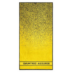 Borussia Dortmund Duschtuch - Farbverlauf - schwarzgelb | Badetuch | 70 x 140 cm | Handtuch | BVB 09