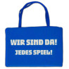 Hertha BSC Berlin Klappsitzkissen  - Wir sind da! - blau | Sitzkissen | Kissen | Stadionkissen | HBSCB